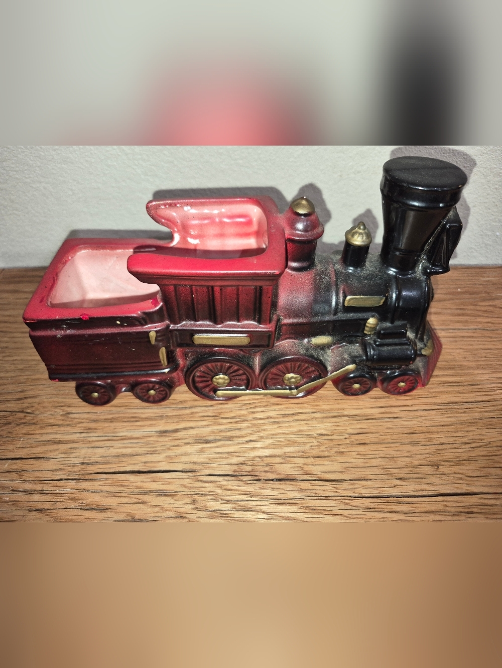 Vintage NANCY PEW Planter Train Giftwares Co “Great Western” Ceramic MCM - Picture 5 of 5